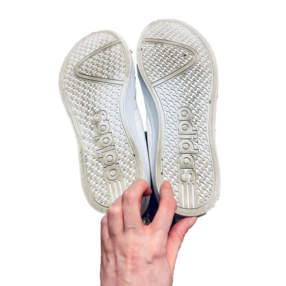 Adidas White Neo VS Pace Sneakers Size 7.5 - Picture 6 of 9